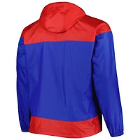 Coupe-vent à glissière intégrale Columbia Royal Phillies de Philadelphie Flash Forward Challenger Omni-Shade pour homme