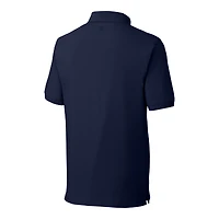 Men's Cutter & Buck  Navy Philadelphia Phillies Big Tall Advantage Tri-Blend Pique Polo