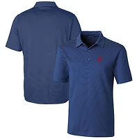 Men's Cutter & Buck  Royal Philadelphia Phillies Forge Pencil Stripe Stretch Polo