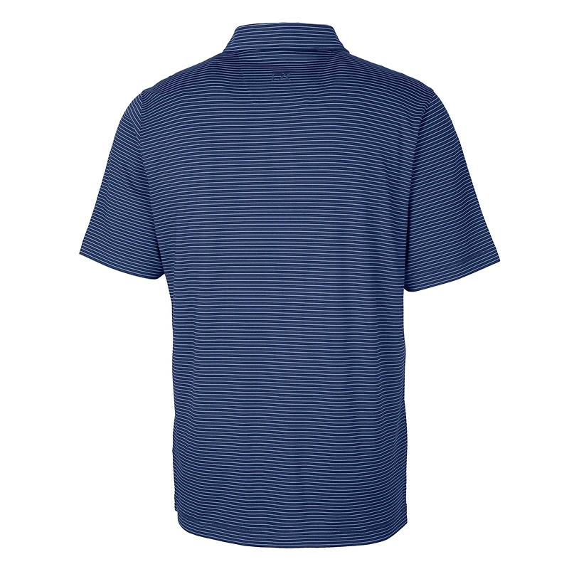 Men's Cutter & Buck  Royal Philadelphia Phillies Forge Pencil Stripe Stretch Polo