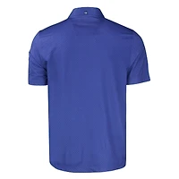 Polo extensible recyclé à imprimé géométrique ton sur Cutter & Buck Royal des Phillies de Philadelphie pour homme