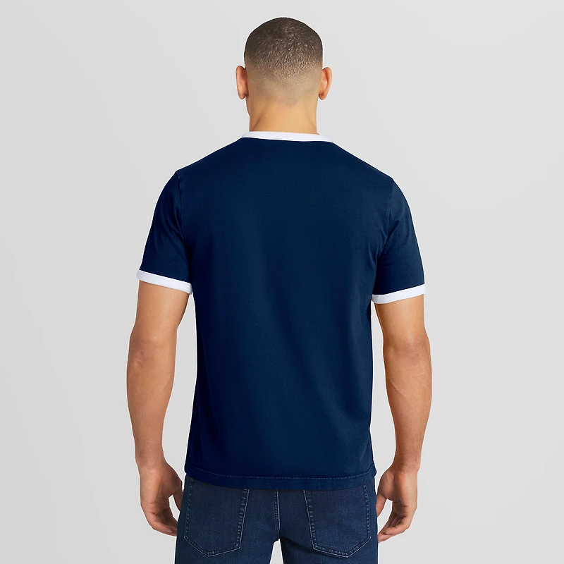 Collection Darius Rucker pour homme par Fanatics T-shirt Philadelphia Phillies Americana bleu marine à col rond délavé