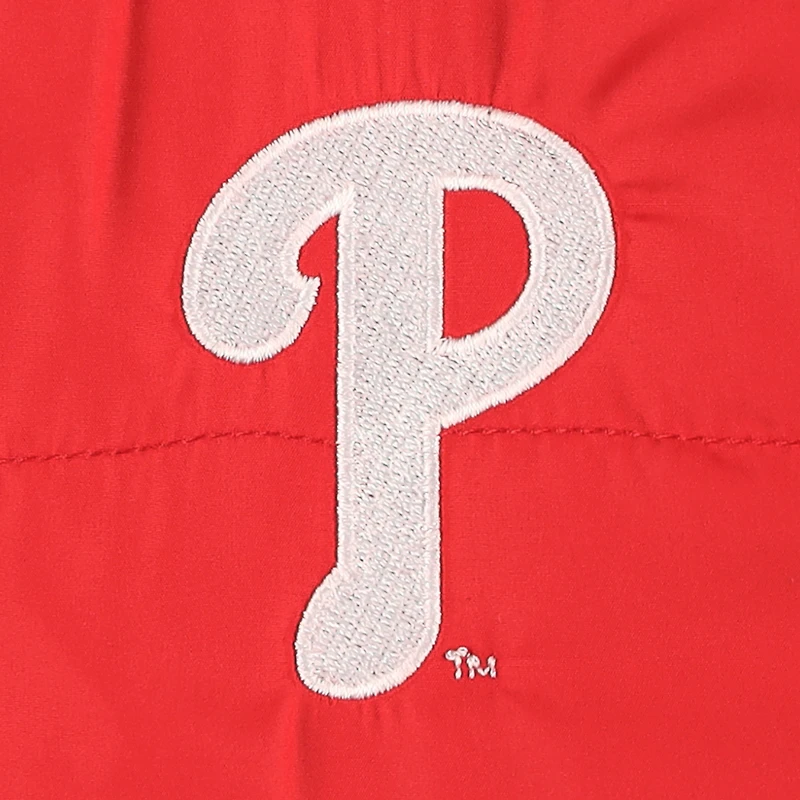 Veste entièrement zippée Dunbrooke Heather Red Philadelphia Phillies Explorer pour hommes
