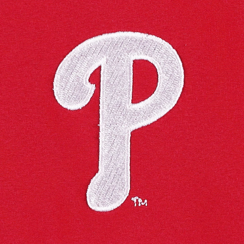 Men's Dunbrooke Red/Black Philadelphia Phillies Alpha Full-Zip Jacket