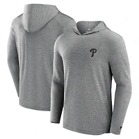 T-shirt à capuche léger Fanatics pour hommes, noir, Philadelphia Phillies Front Office Tech