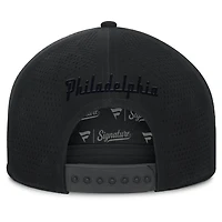 Men's Fanatics Black Philadelphia Phillies Horizon Snapback Hat