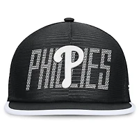 Casquette Snapback Let's Glow Line Drive des Philadelphia Phillies pour hommes Fanatics Black