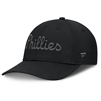 Men's Fanatics Black Philadelphia Phillies Overpower Flex Hat