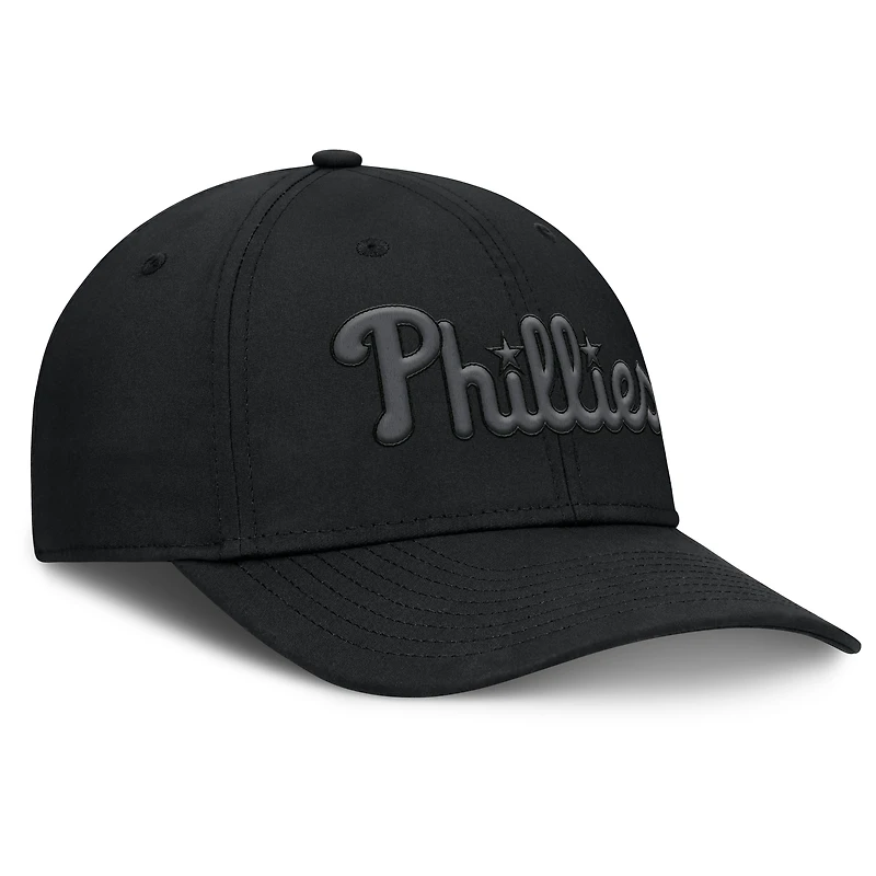 Men's Fanatics Black Philadelphia Phillies Overpower Flex Hat
