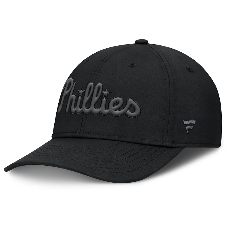 Men's Fanatics Black Philadelphia Phillies Overpower Flex Hat