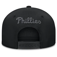 Casquette ajustable noire Fanatics Platoon des Philadelphia Phillies pour homme