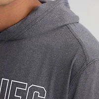 Men's Fanatics Charcoal Philadelphia Phillies Clutch Long Sleeve Hooded T-Shirt