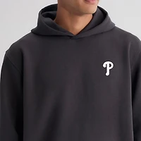 Men's Fanatics Charcoal Philadelphia Phillies Clutch Tri-Blend Hoodie
