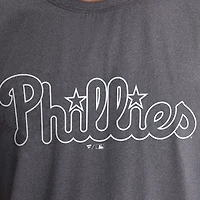 Men's Fanatics Charcoal Philadelphia Phillies Clutch Winning Edge T-Shirt