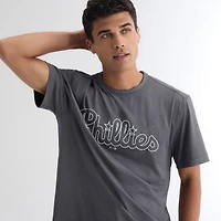 Men's Fanatics Charcoal Philadelphia Phillies Clutch Winning Edge T-Shirt