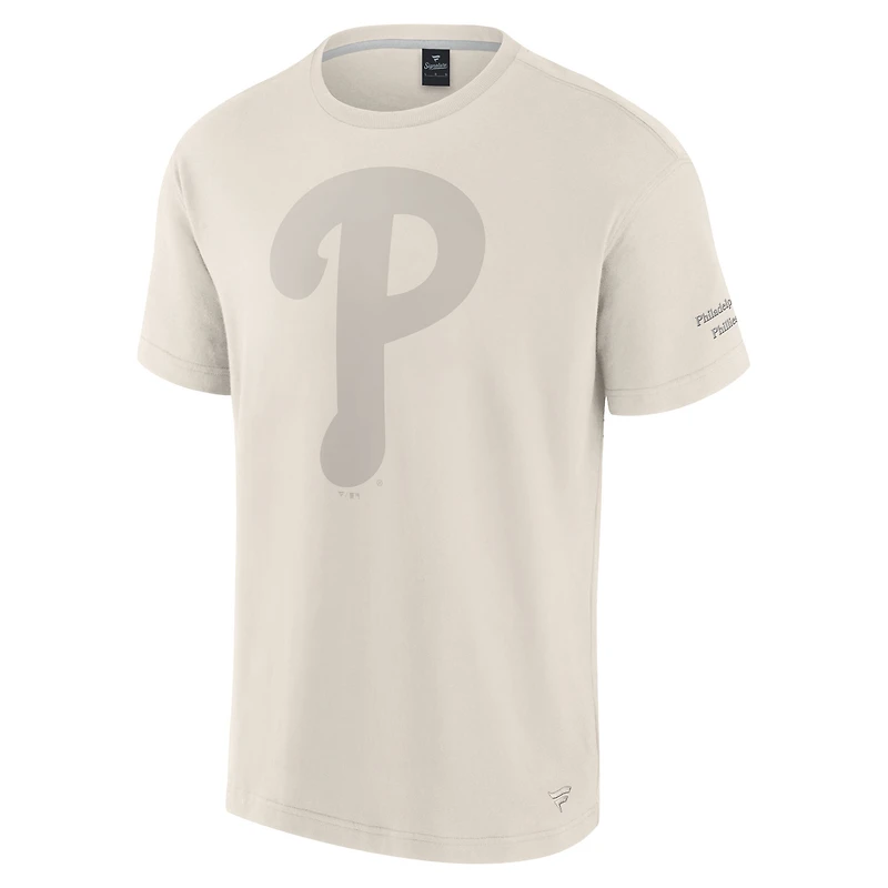 T-shirt emblématique pour homme Fanatics Cream Philadelphia Phillies Elements