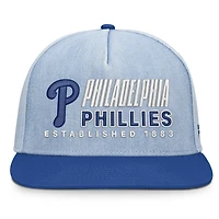 Men's Fanatics  Denim Philadelphia Phillies Twinbill Snapback Hat