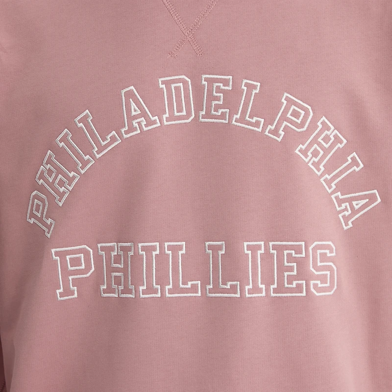 Men's Fanatics Faded Rose Philadelphia Phillies Iconic Terry Sweatshirt