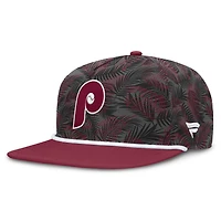 Men's Fanatics Gray/Burgundy Philadelphia Phillies Spring Training Moon Golfer Adjustable Hat