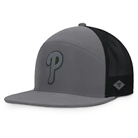 Casquette ajustable Fairweather gris pour hommes de la marque Fanatics Philadelphia Phillies