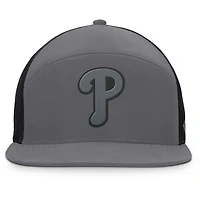Casquette ajustable Fairweather gris pour hommes de la marque Fanatics Philadelphia Phillies