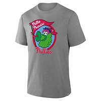 T-shirt tri-blend IYKYK hommage aux Phillies de Philadelphie pour homme, gris chiné, Fanatics