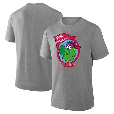 T-shirt tri-blend IYKYK hommage aux Phillies de Philadelphie pour homme, gris chiné, Fanatics