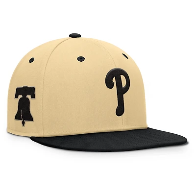 Men's Fanatics Khaki Philadelphia Phillies Duel Adjustable Hat