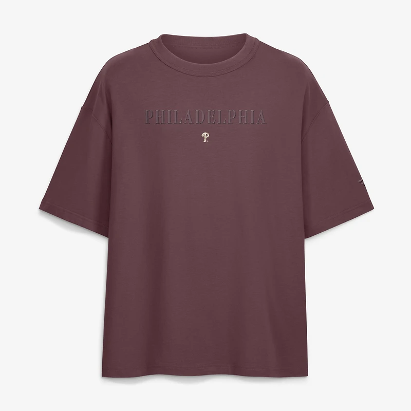 T-shirt Fanatics Elements bordeaux Philadelphia Phillies pour homme