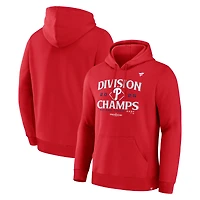 Men's Fanatics  Red Philadelphia Phillies 2025 NL East Division Champions Locker Room Hoodie