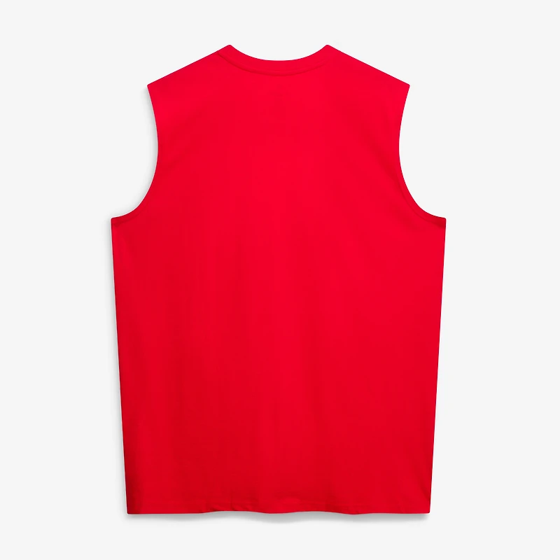 Débardeur Fanatics rouge Philadelphia Phillies pour homme, grandes tailles, motif cœur et âme.
