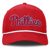 Casquette ajustable en forme de A pour hommes Fanatics Red Philadelphia Phillies Clubhouse Foul Ball