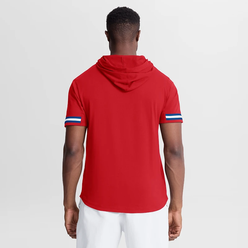 T-shirt à capuche Fanatics rouge Philadelphia Phillies Optimal Play pour homme