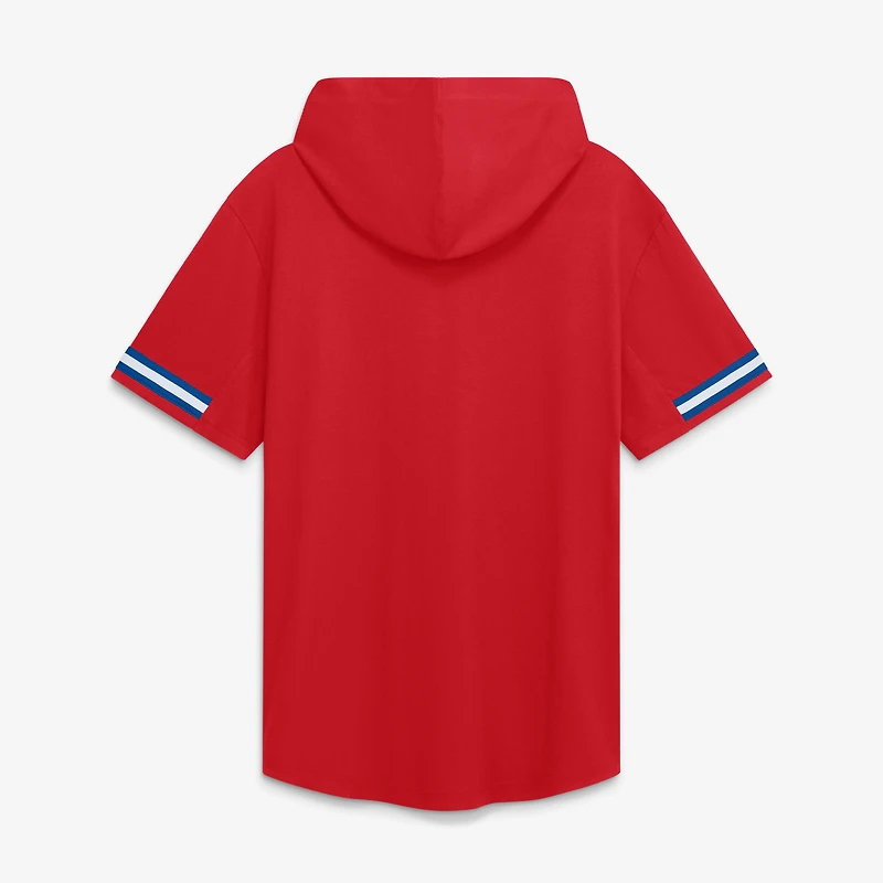 Men's Fanatics Red Philadelphia Phillies Optimal Play Hooded T-Shirt