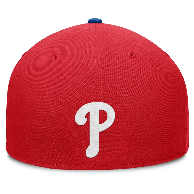 Casquette ajustée Fanatics rouge Philadelphia Phillies Pick Off pour homme