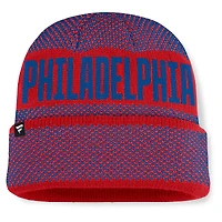 Men's Fanatics Red Philadelphia Phillies Rotation Cuffed Knit Hat