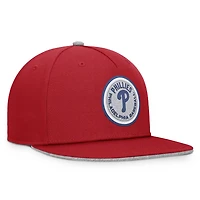 Men's Fanatics Red Philadelphia Phillies Velo Snapback Hat