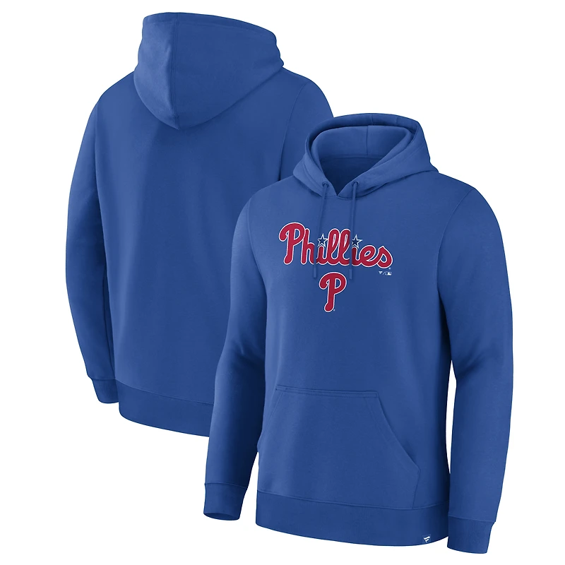 Men's Fanatics Red Philadelphia Phillies Lock-Up Legacy Hoodie