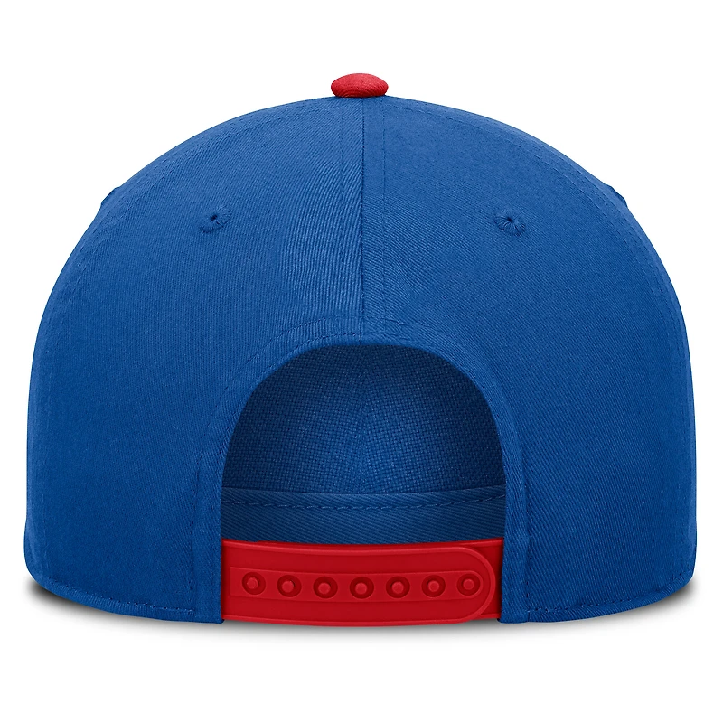 Casquette ajustable Fanatics Royal Philadelphia Phillies pour homme, à deux coutures