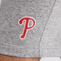 Men's Fanatics Bisque Philadelphia Phillies Iconic Terry Warm-Up Shorts
