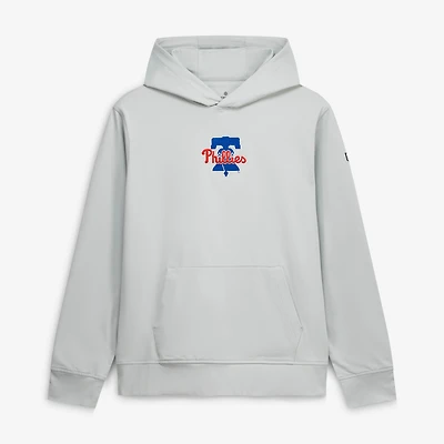 Sweat à capuche technique Core Tech gris Philadelphia Phillies pour homme