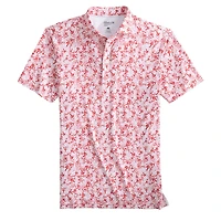 Men's  johnnie-O White Philadelphia Phillies All Over Print Performance Polo
