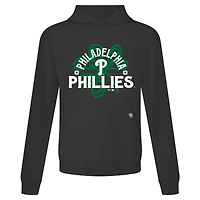 Sweat à capuche noir pour homme Philadelphia Phillies St. Patrick's Day Relay Shamrock