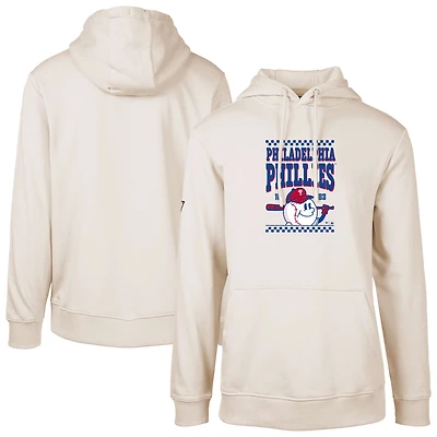 Sweat à capuche inaugural Philadelphia Phillies Podium Cream Levelwear pour homme