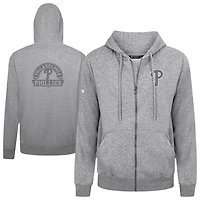 Men's Levelwear Philadelphia Phillies Podium Banner Arch Full-Zip Hoodie