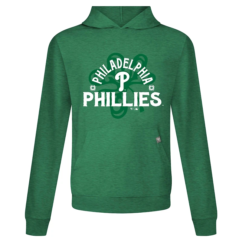 Sweat à capuche vert Philadelphia Phillies St. Patrick's Day Relay Shamrock pour homme Levelwear