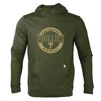 Men's Levelwear  Green Philadelphia Phillies Thrive Pullover Hoodie