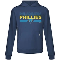 Men's Levelwear  Navy Philadelphia Phillies City Connect Relay No Hitter Pullover Hoodie