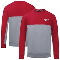 Men's Levelwear Red/Gray Philadelphia Phillies Legacy Rafters Pullover Sweatshirt