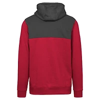 Sweat à capuche rouge Philadelphia Phillies Chicane Insignia 2.0 pour homme Levelwear fermeture éclair quart de tour